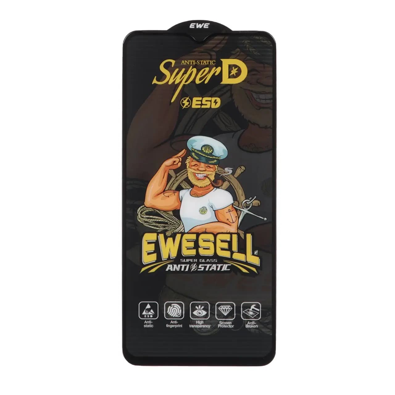 محافظ صفحه نمایش شیشه ای درجه یک Samsung Galaxy A13 Full Cover — تصویر ۸