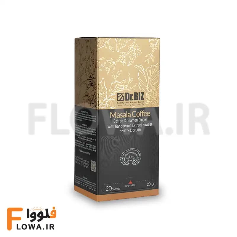قهوه ماسالا با قارچ گانودرما دکتر بیز 20 عددی — تصویر ۱۲
