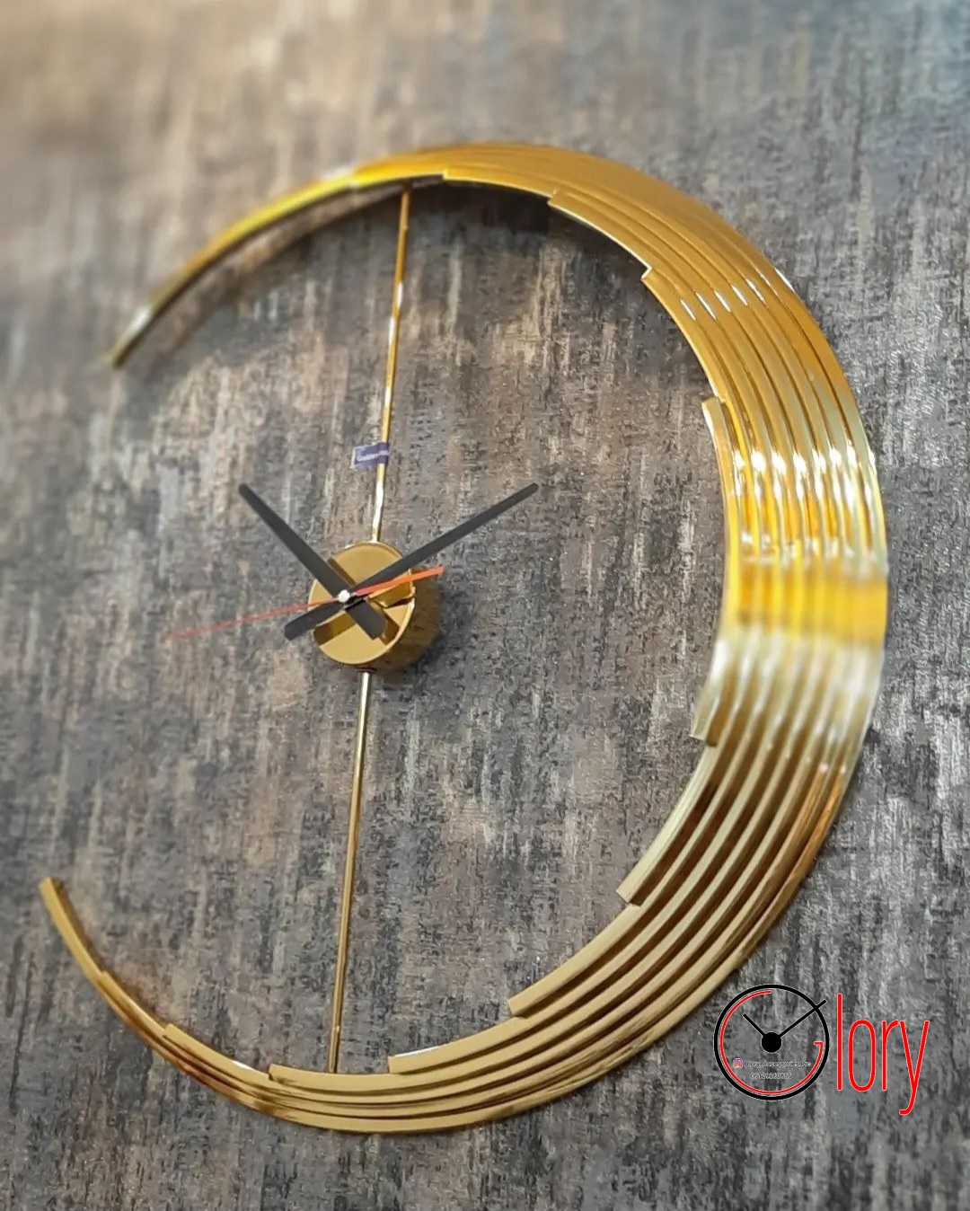 ساعت دیواری مدرن مدل Moon کد 604