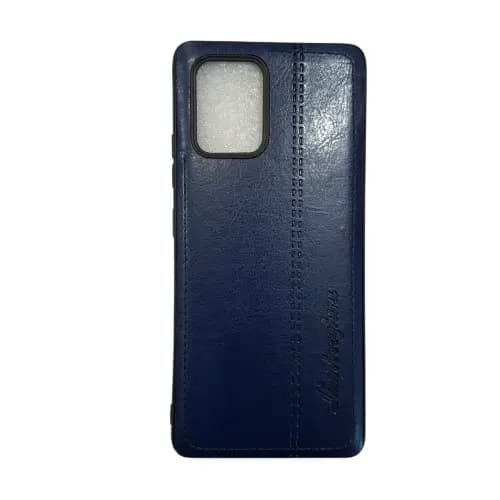 قاب یا کاور ژله ای طرح چرم گوشی موبایل سامسونگ Galaxy A91 / M80s