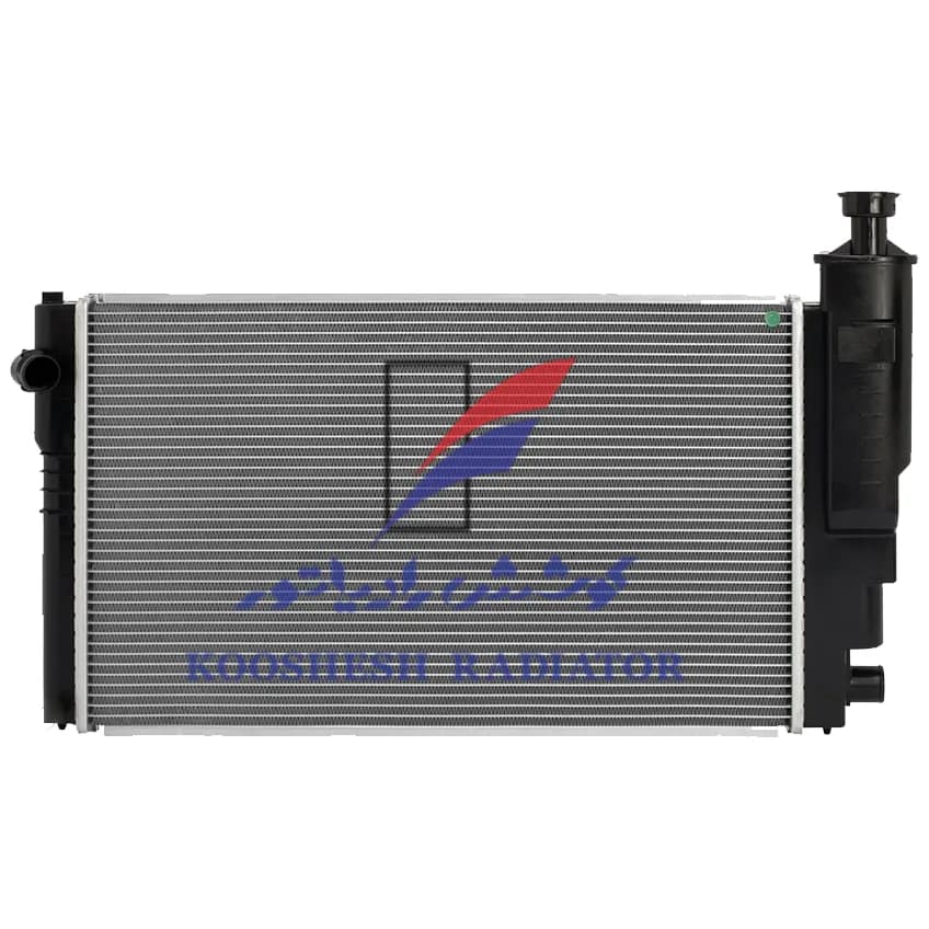 ارسال فوری + رادیاتور پژو 405 کلاسیک 2لول آلومینیومی کوشش رادیاتور