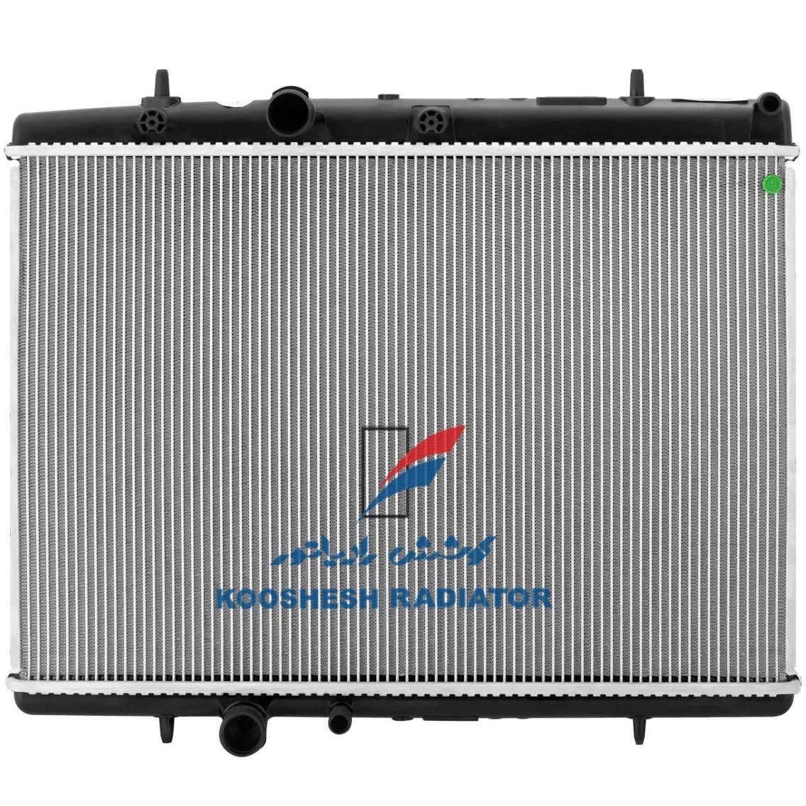 ارسال فوری + رادیاتور پژو 407 آلومینیومی کوشش رادیاتور