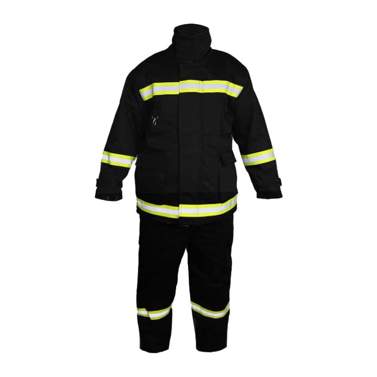 لباس عملیاتی آتش نشانی FIREMAN کتان مشکی
