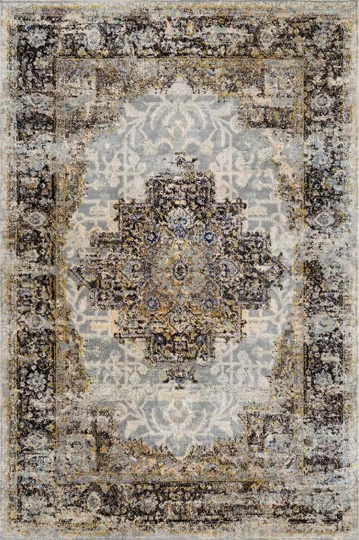 فرش ماشینی مدرن هانوکس طرح کرانه کد HAM.372.1 — تصویر ۲