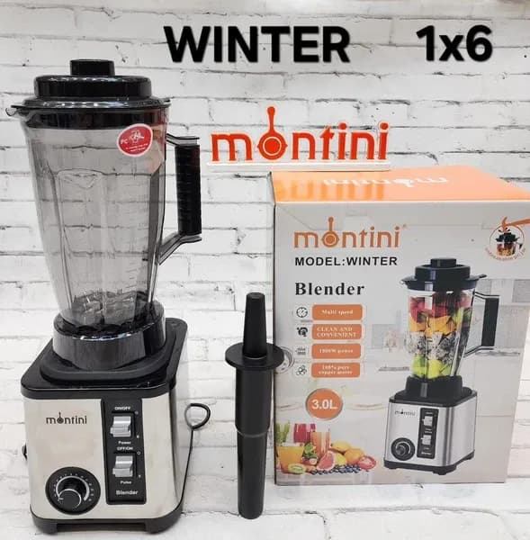 مخلوط کن 3 لیتری مونتینی مدل WINTER — تصویر ۲