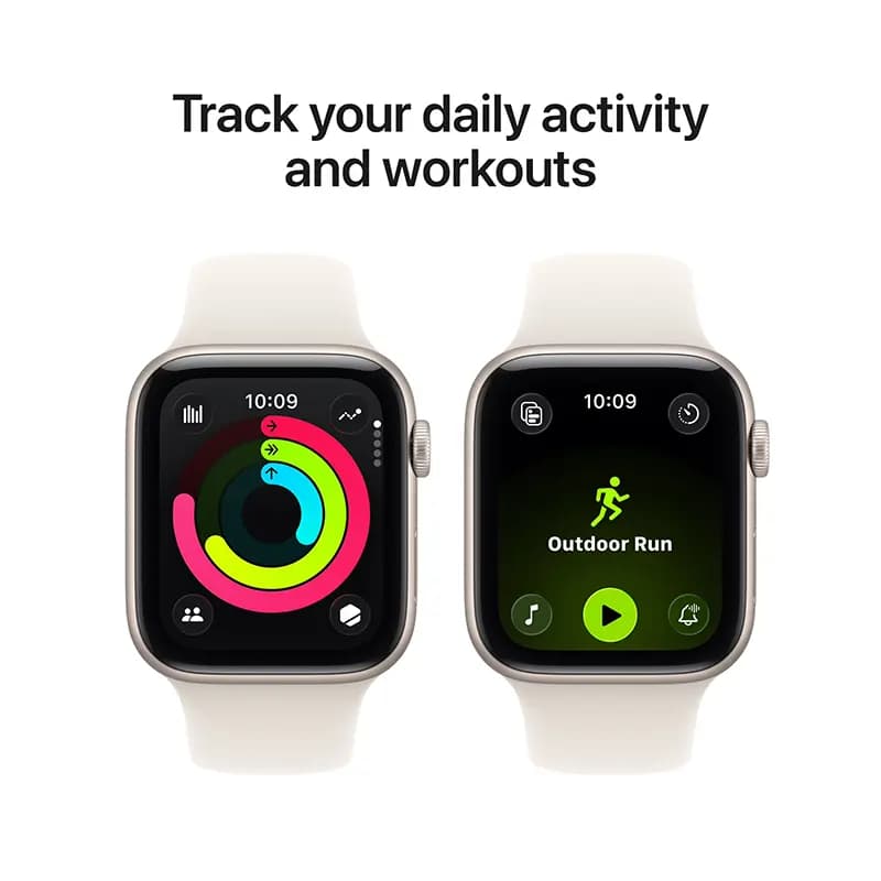 ساعت هوشمند اپل مدل Apple Watch SE 3 44mm Starlight — تصویر ۵
