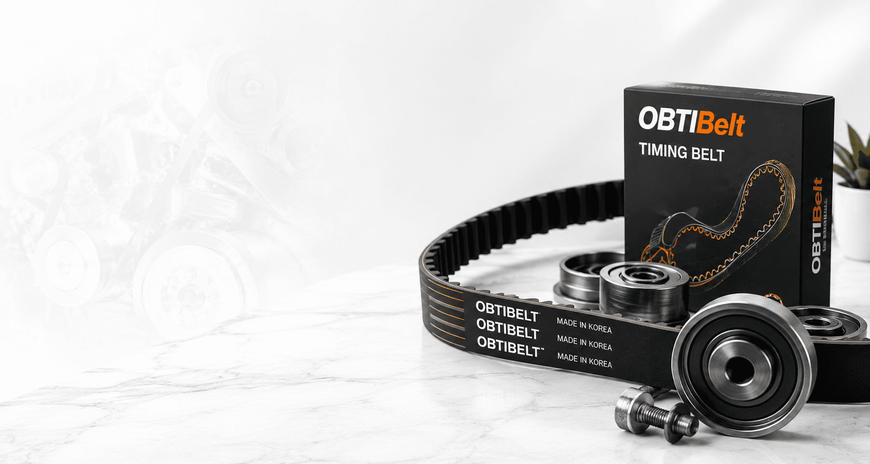 کیت تسمه تایم اپتی بلت پراید، ساینا، کوئیک، تیبا و شاهین OPTIBELT