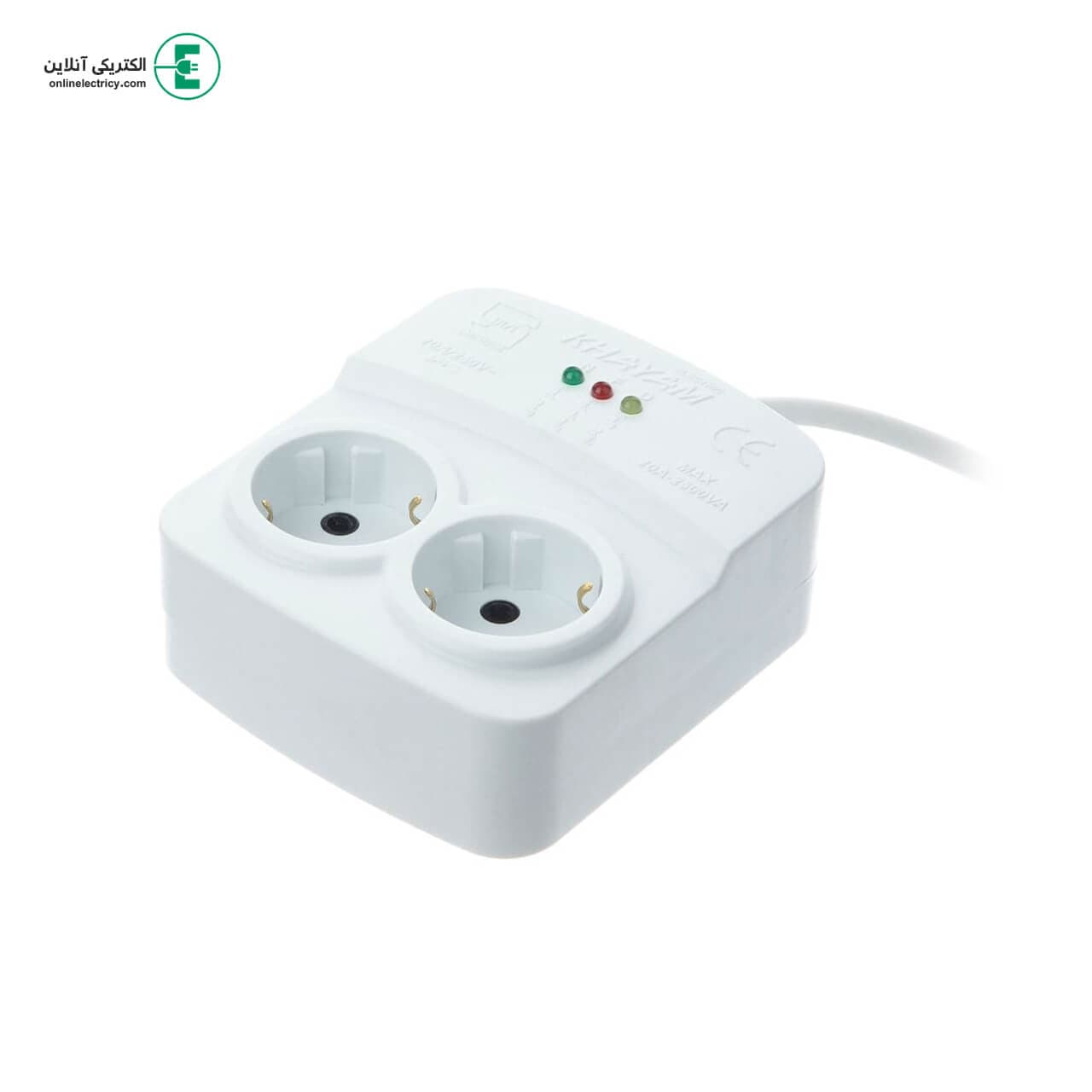 محافظ ارتدار دو خانه سرامیکی کامپیوتر/یخچال 1/8 متری (خیام الکتریک)