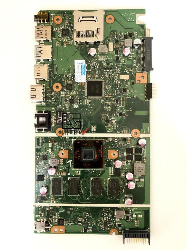 مادربرد لپ تاپ ایسوس Asus X541SA-K541 CPU-Pentium-N3710 4GB گرافیک اینتلی