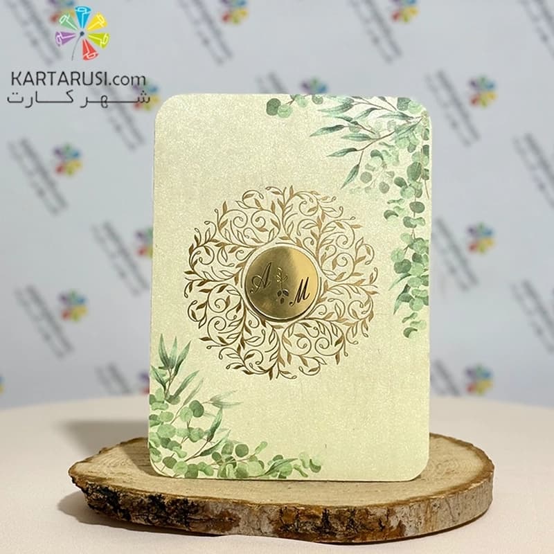 کارت عروسی SE403 PARI کلاسیک — تصویر ۲