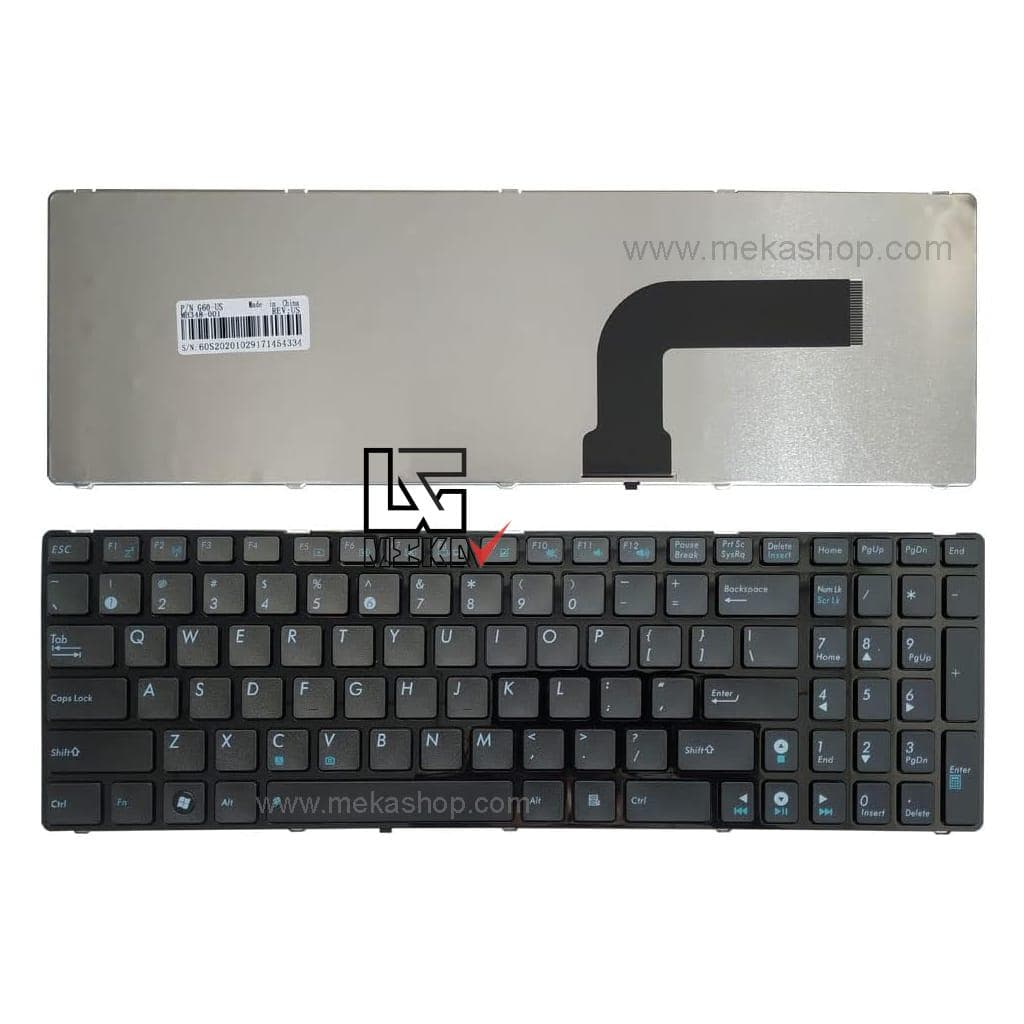 کیبورد لپ تاپ ایسوس Asus K53