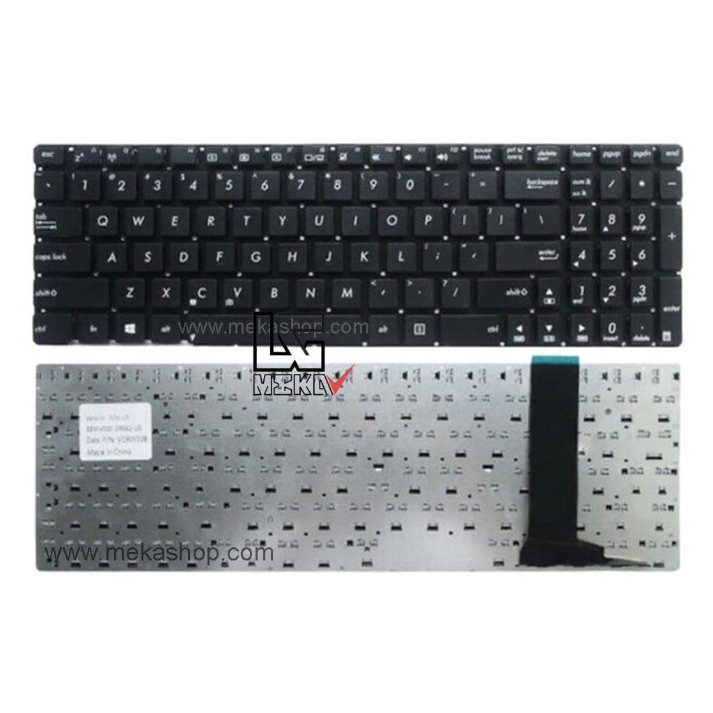 کیبورد لپ تاپ ایسوس Asus N56 اینتر کوچک