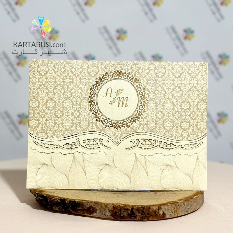 کارت عروسی قاب دار SE242 DARYA — تصویر ۲