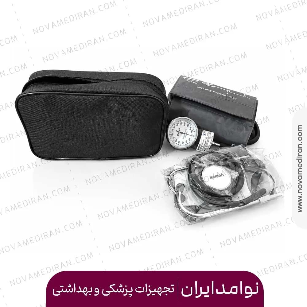 فشار سنج مدل یوول عقربه ای همراه با گوشی — تصویر ۲