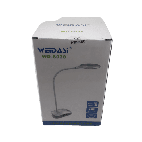 چراغ مطالعه شارژی ویداسی WEIDASI لمسی | WD-6038 — تصویر ۵