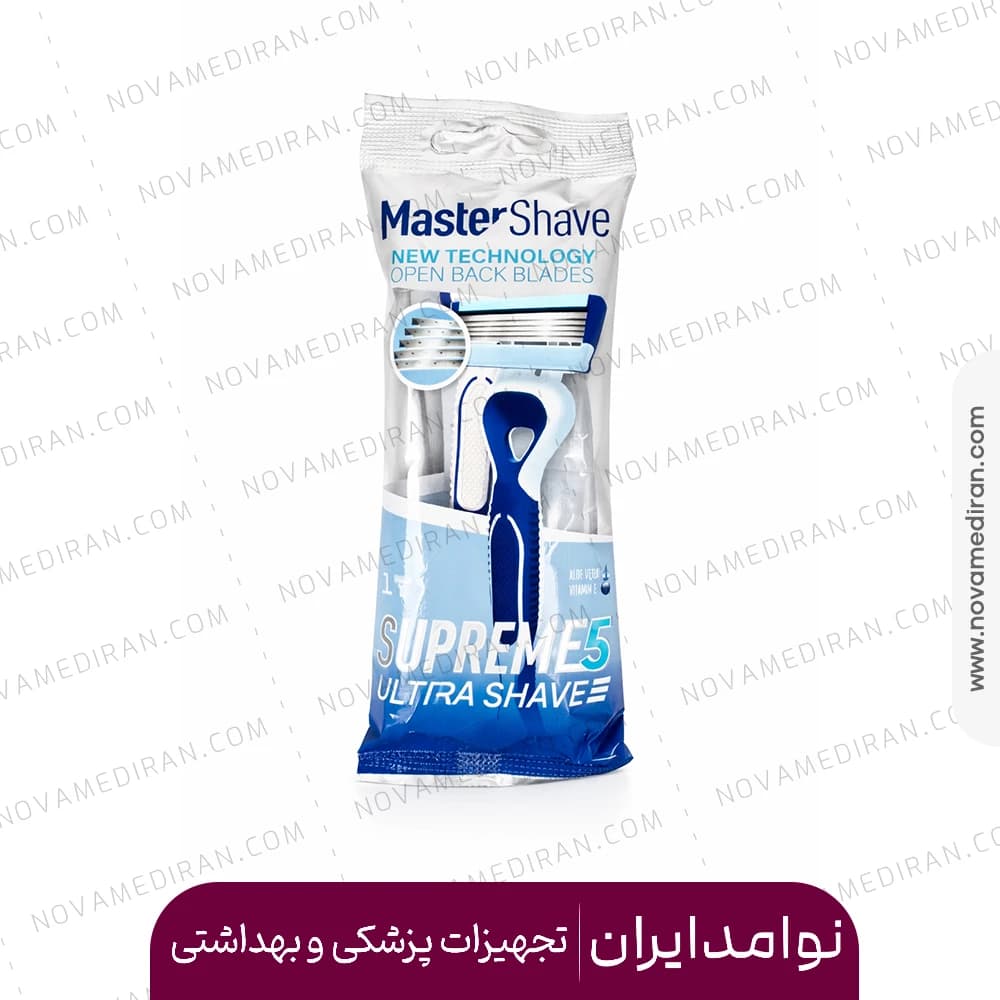 تیغ ۵ لبه تک عددی سوپریم ۵ مستر شوی