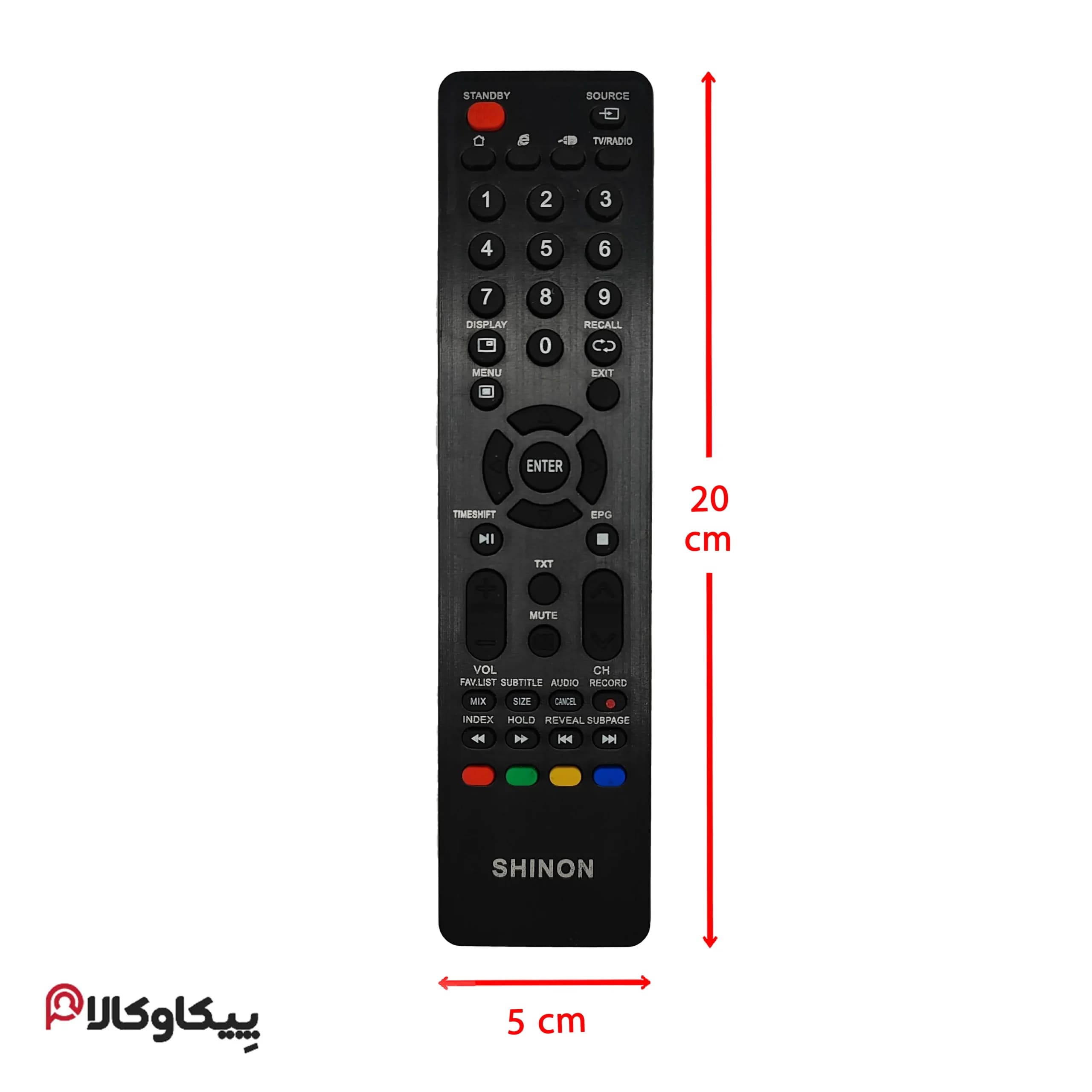 کنترل تلویزیون شینون SHINON — تصویر ۷
