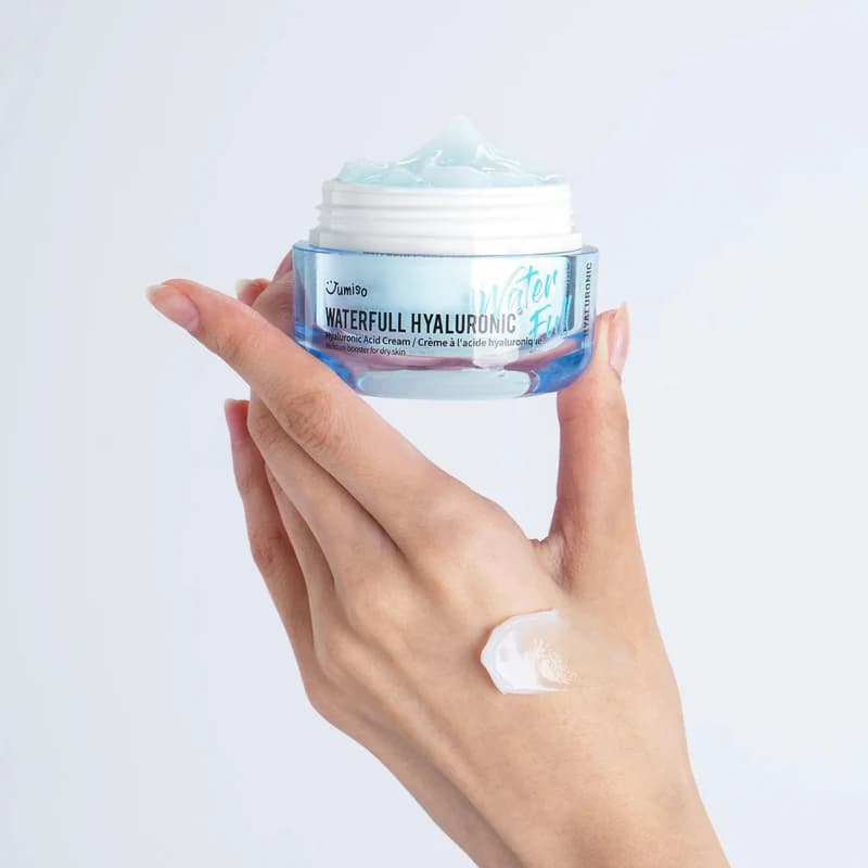 کرم آبرسان هیالورونیک اسید جومیسو مدل Waterfull Hyaluronic حجم 50 میل (کاسه ای) — تصویر ۳