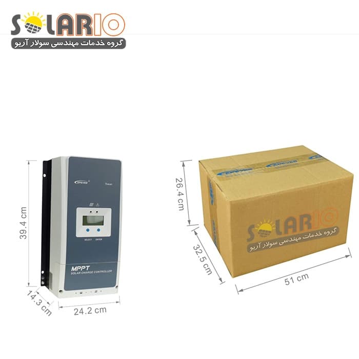 کنترل کننده شارژ خورشیدی 50آمپر 150ولت tracer5415AN برند EPEVER — تصویر ۶
