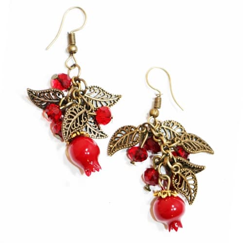 گوشواره طرح اناردون