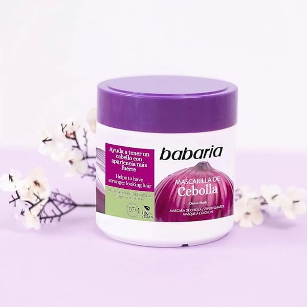 ماسک مو تقویت کننده باباریا عصاره پیاز Babaria Cebolla Mask — تصویر ۳