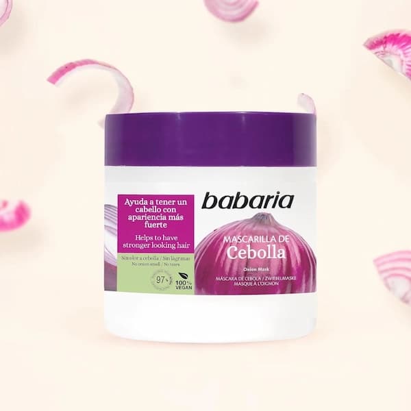 ماسک مو تقویت کننده باباریا عصاره پیاز Babaria Cebolla Mask — تصویر ۲