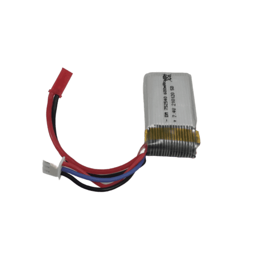 باتری لیتیوم پلیمری 7.4V 600mAh 752540 | های پاور — تصویر ۲