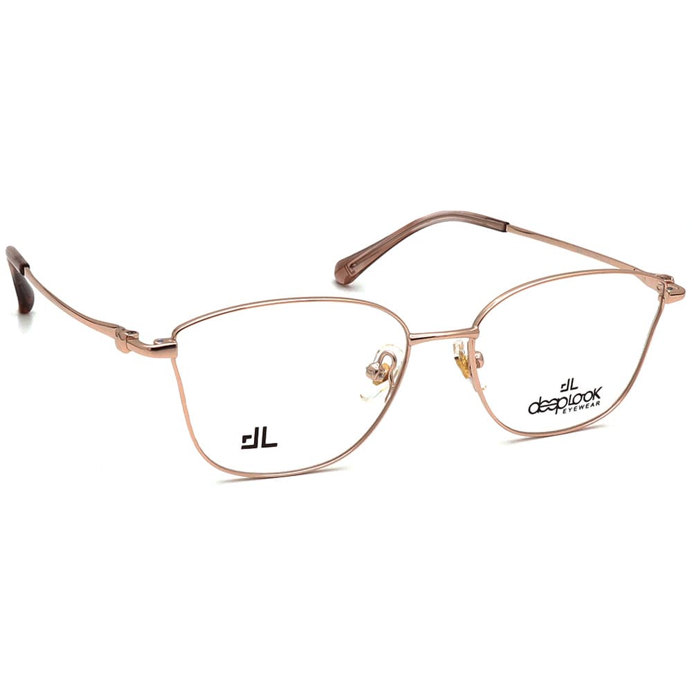 عینک طبی فلزی کلاسیک زنانه Deeplook HB901 — تصویر ۲