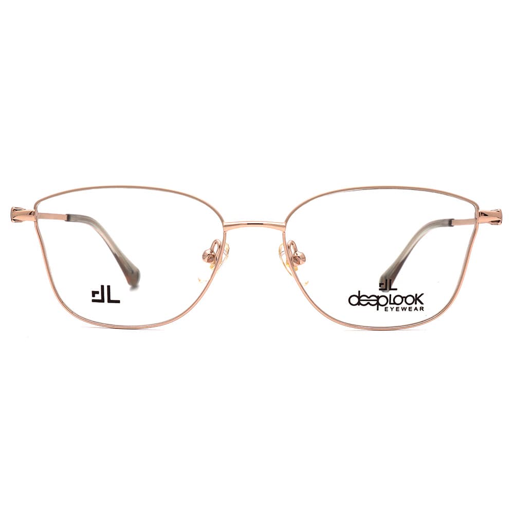 عینک طبی فلزی کلاسیک زنانه Deeplook HB901 — تصویر ۴