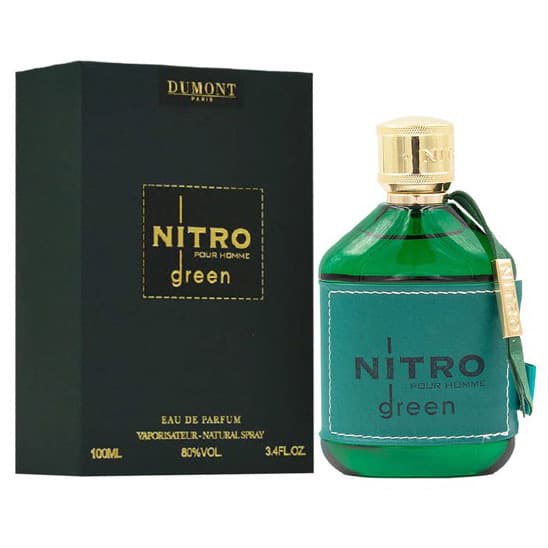 ادوپرفیوم دمونت پاریس DUMONT PARIS نیترو پور هوم سبز GREEN حجم 100 میلی لیتر