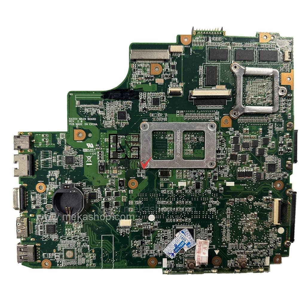 مادربرد لپ تاپ ایسوس Asus K43SV INTELL گرافیک دار