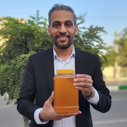 مستقیم عسل گون طبیعی ۳ کیلویی، بدون واسطه