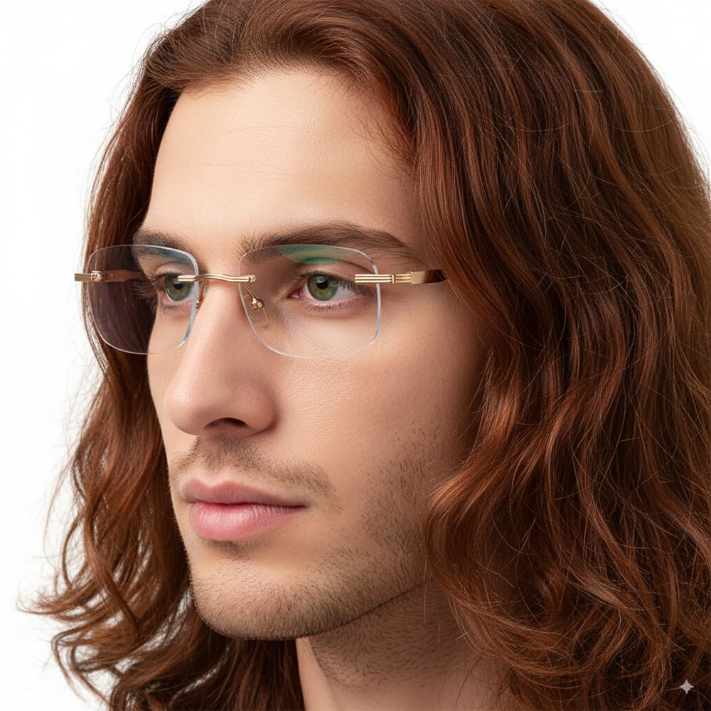 عینک طبی مردانه بدون فریم TOM TAILOR 20039J — تصویر ۴