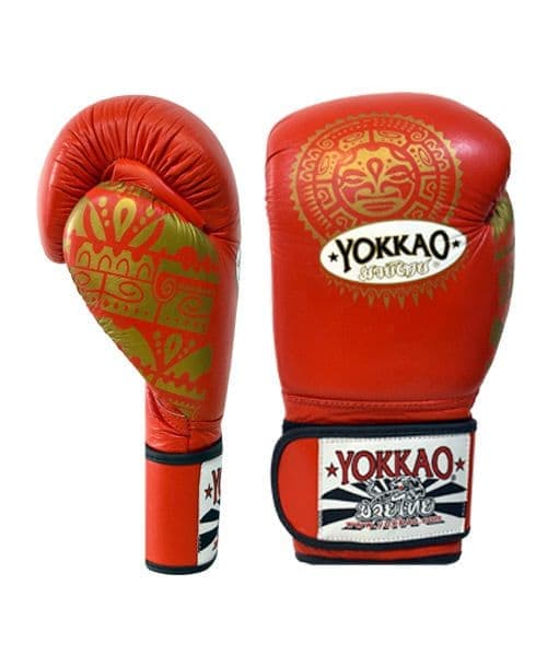 دستکش بوکس چرم یوکائو Yokkao — تصویر ۶