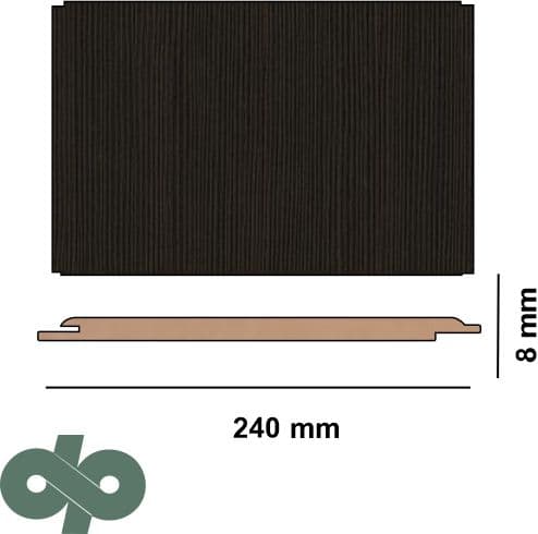 دیوارپوش MDF کرونوگرین کد 107
