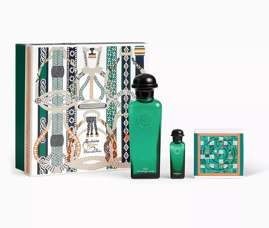 پک 3 تکه عطر ادکلن مخصوص بانوان و آقایان Hermes Eau d’Orange Verte حجم 100 میل