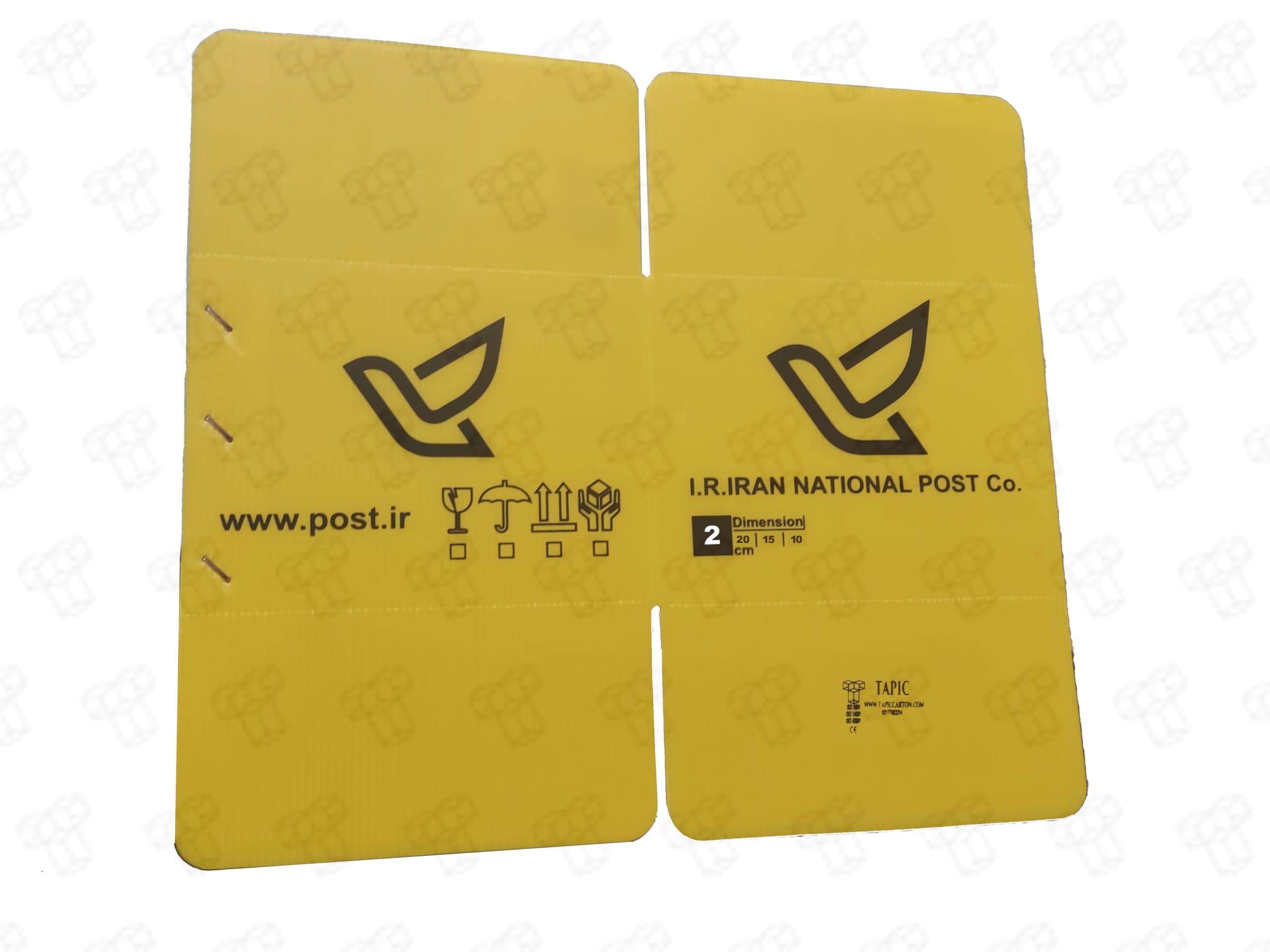 کارتن پلاست پستی سایز 2