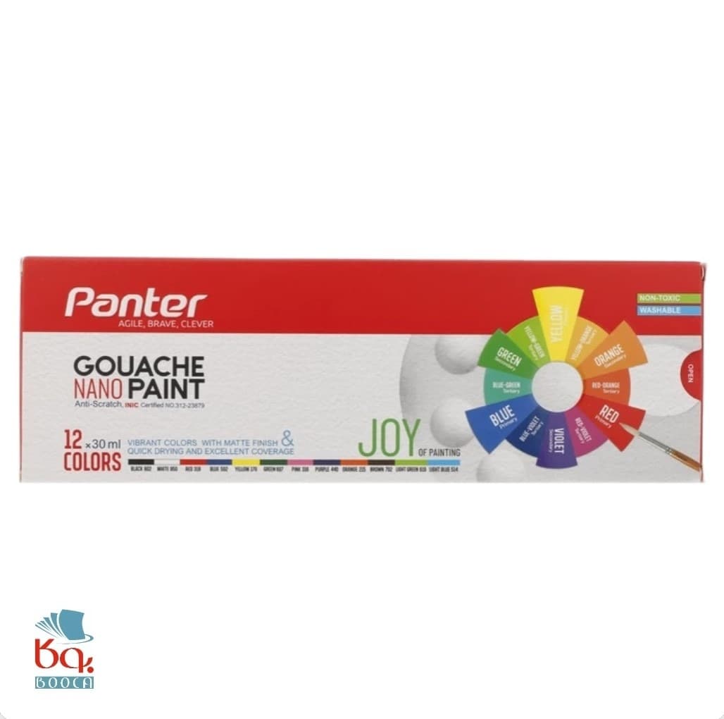 گواش 6 رنگ نانو پنتر Panter — تصویر ۶