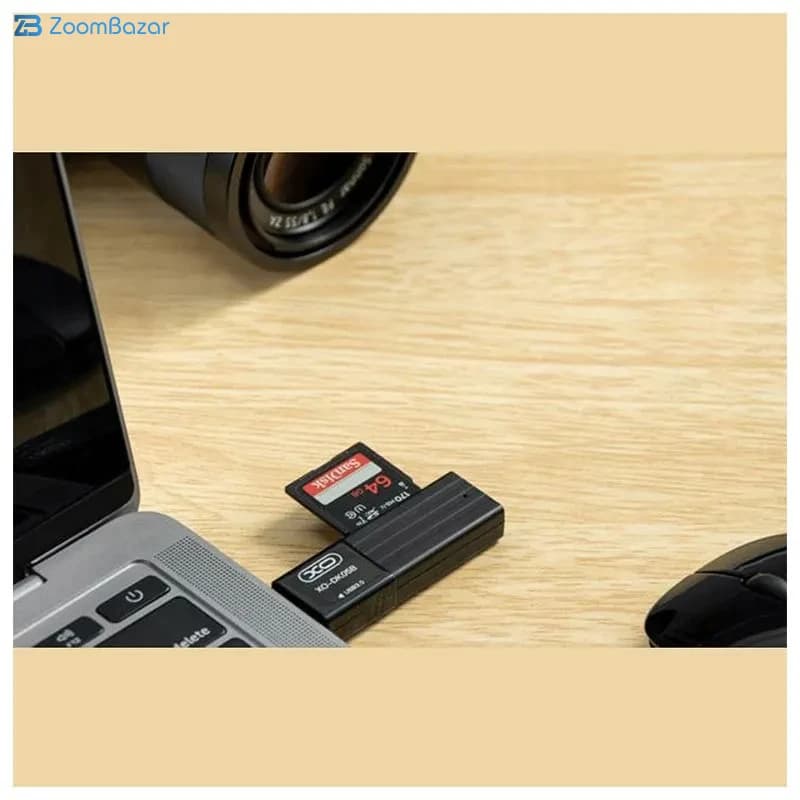 رم‌ ریدر USB 3.0 ایکس او مدل DK05B — تصویر ۲