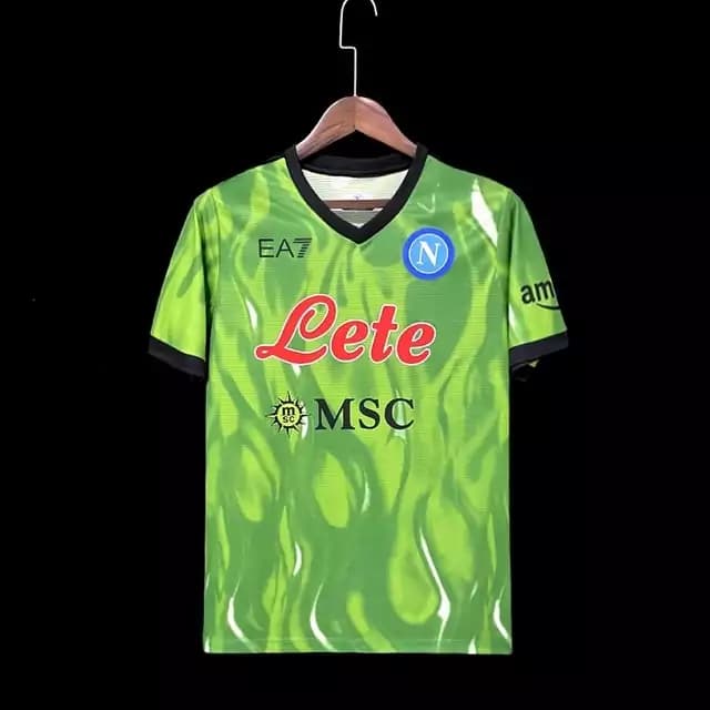 لباس دروازه بانی ناپولی 2021/22 (ورژن پلیری) — تصویر ۲