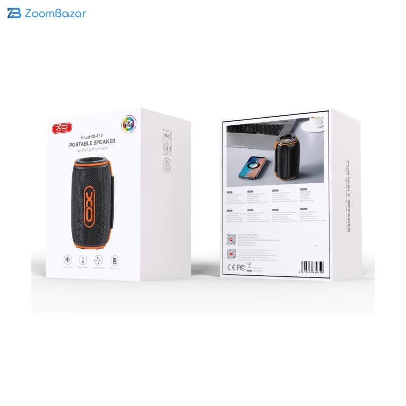 اسپیکر بلوتوثی قابل حمل ایکس او مدل F57 pro — تصویر ۴