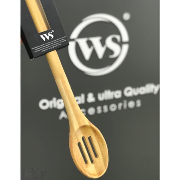 قاشق چوبی شیاردار WS 819 — تصویر ۲