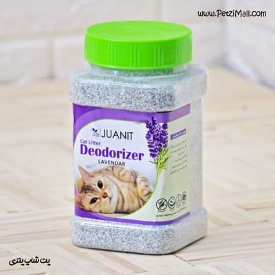 پودر بوگیر و معطر کننده خاک گربه ژوانیت با رایحه لوندر ۷۰۰ CC کد ۴۳۰