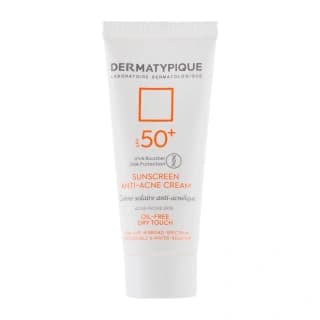 ضد آفتاب فلوئیدی درماتیپیک بی رنگSPF 50 پوست چرب و جوش دار 40ml