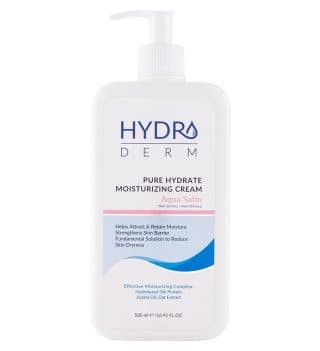 کرم مرطوب کننده و نرم کننده آکوا ساتین هیدرودرم 500ml