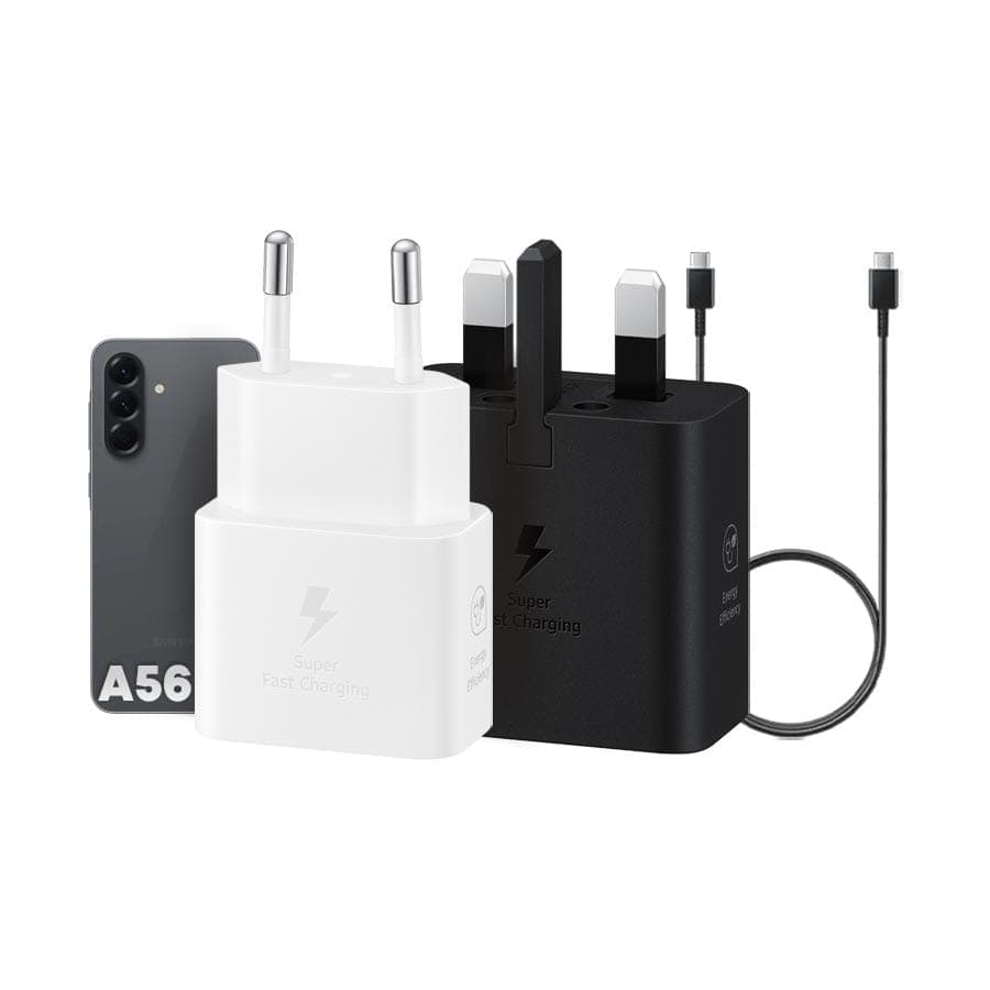 شارژر A56 سامسونگ 25 وات سوپرفست ساخت ویتنام