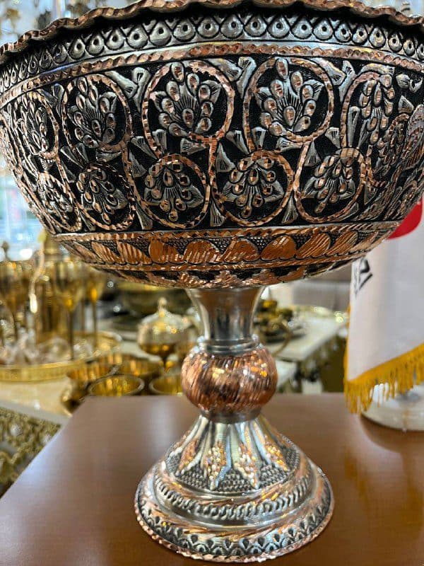 جام مسی سفید قلم و تراش سایز 4 — تصویر ۲