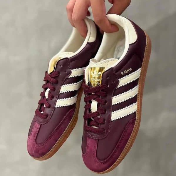 آدیداس سامبا اوجی زرشکی adidas samba og — تصویر ۳