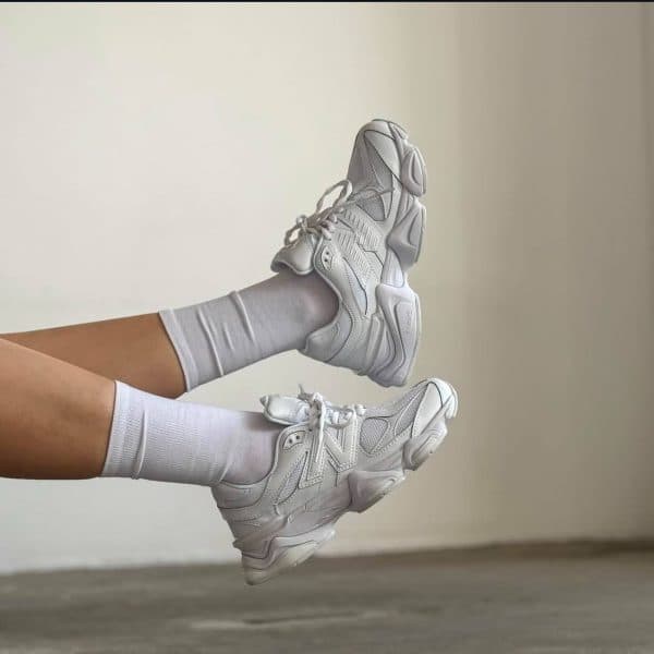 کفش نیوبالانس 9060 سفید 9060 New balance