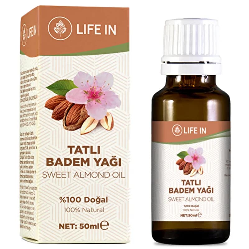 روغن بادام شیرین برند لایف این 50 میل — تصویر ۲